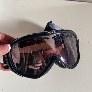 Black Ski Goggles